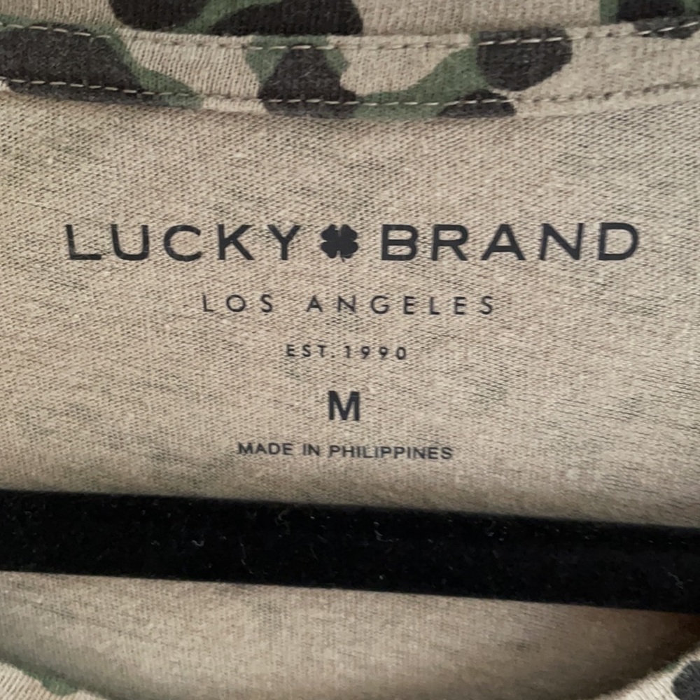 Lucky Brand Animal Print Shirt (3 for 25) - Picture 2 of 3